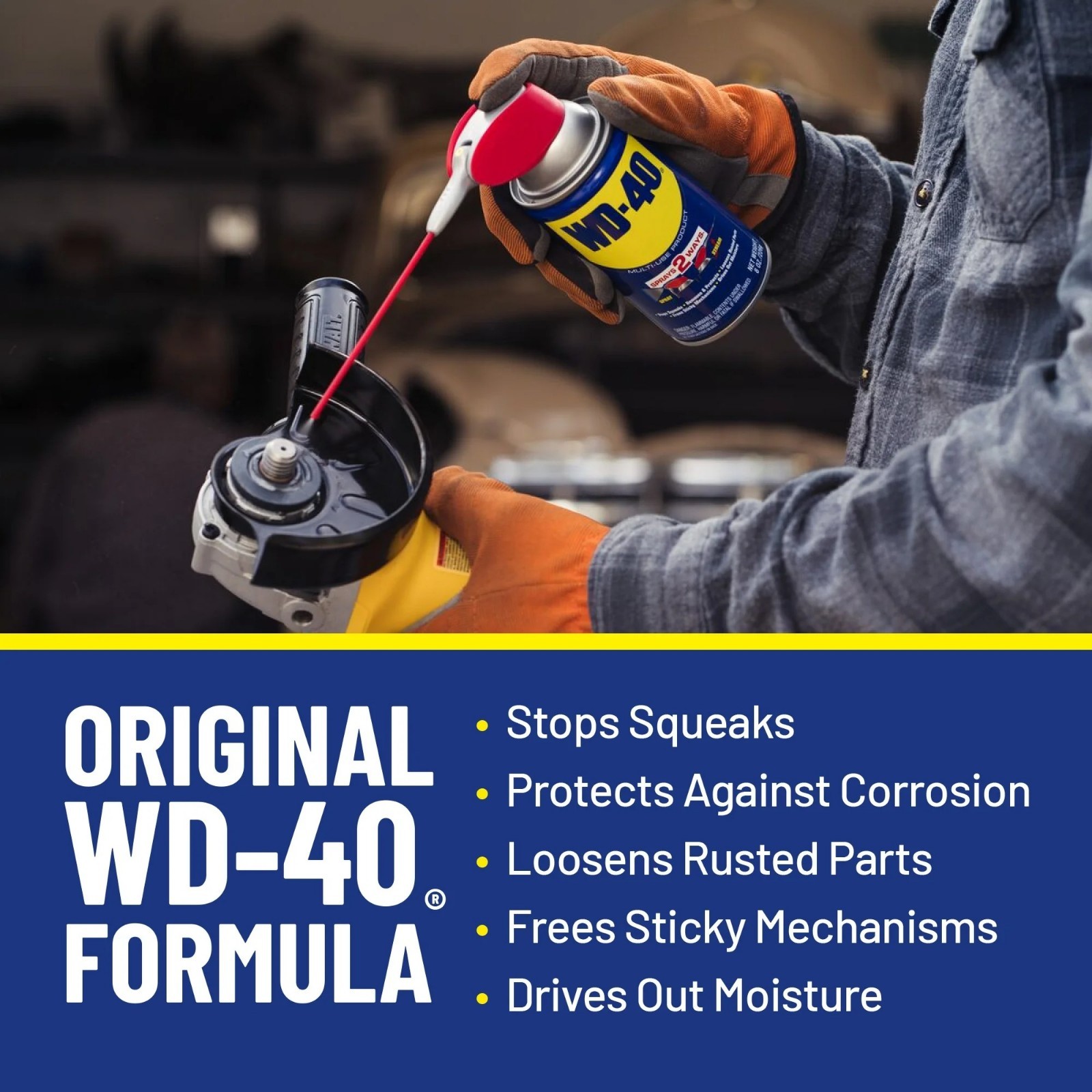 New Multi Purpose Original WD-40 Formula Lubricant Spray 3-PACK w/. Smart Straw
