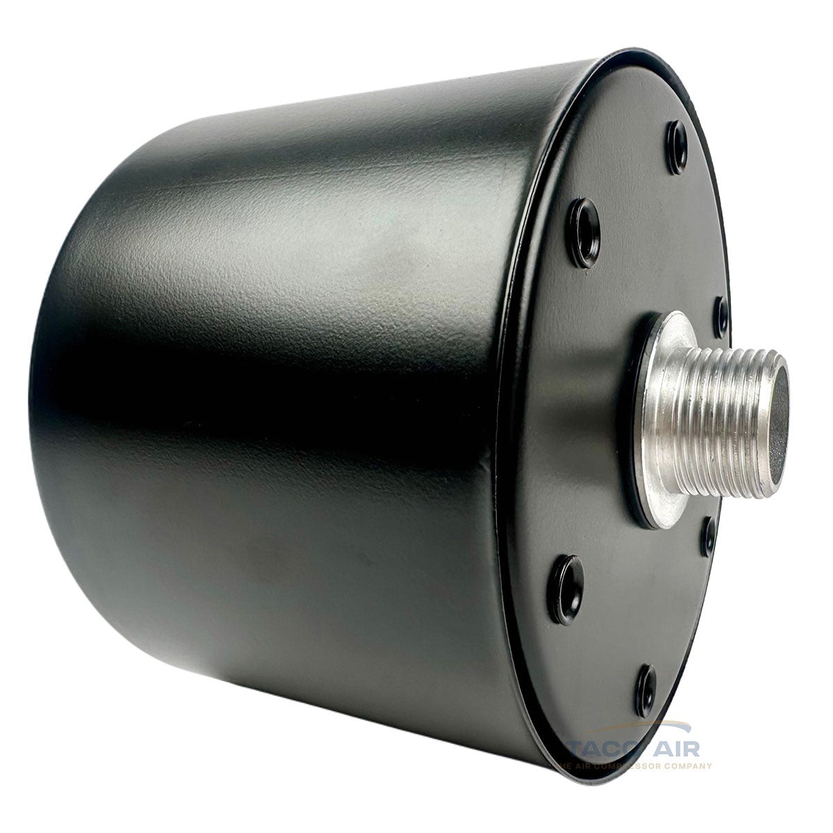 1" NPT Air Compressor Intake Filter Silencer Assembly Metal Housing XL Large