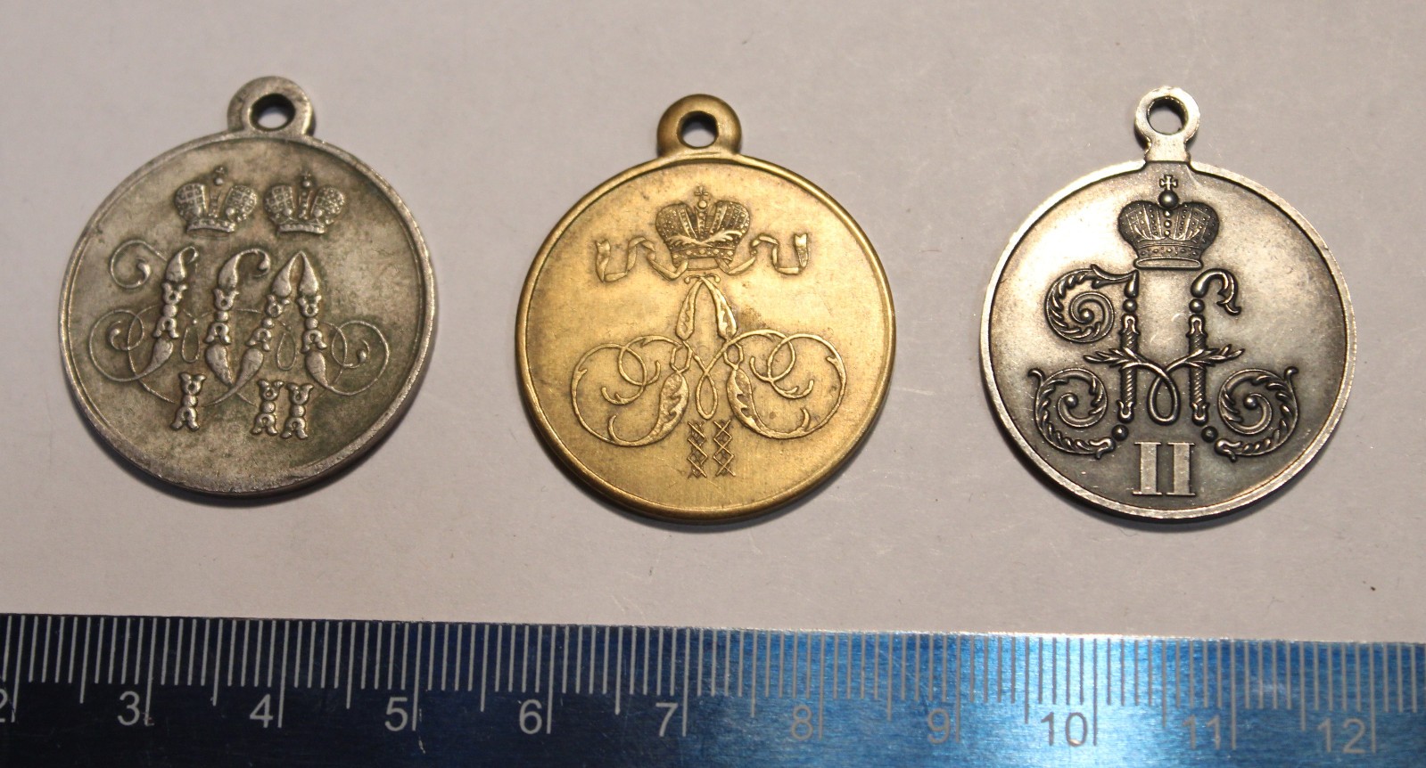 3 Imperial Russian medals: Defense Sevastopol Conquer Khanate Boxer Rebellion