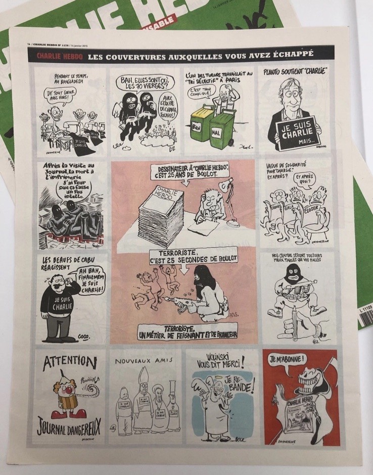 CHARLIE HEBDO N°1178 French Newspaper Magazine 01/14/2015 1st Edition