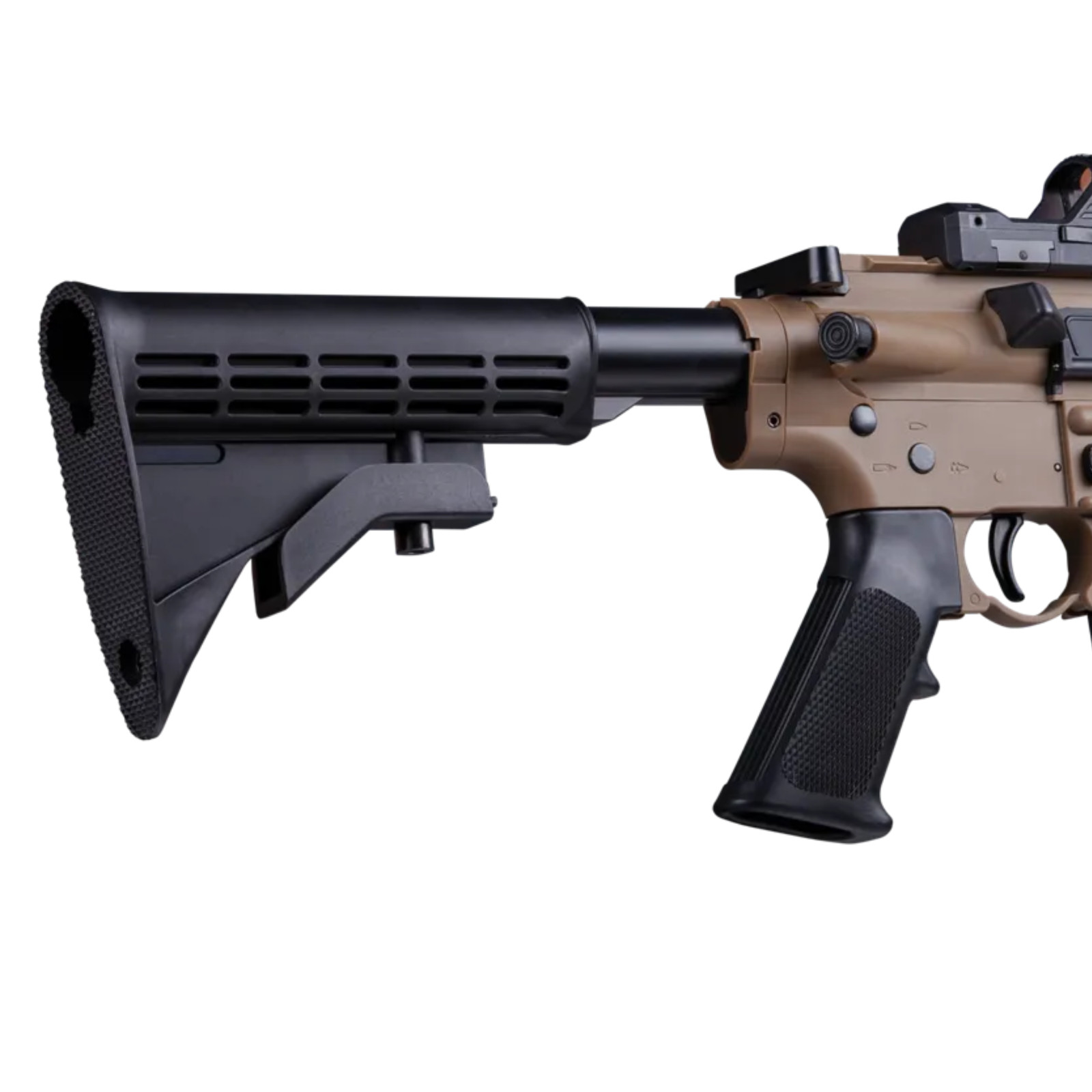 Crosman Full Auto R1 CO2-powered BB Air Rifle with Red Dot (Flat Dark Earth)