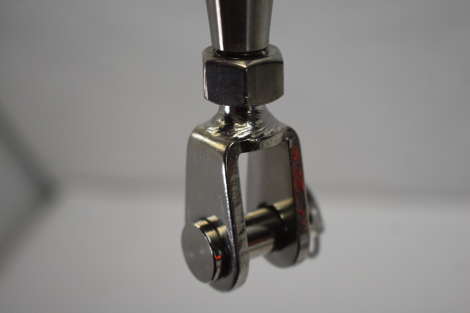 Marine Stainless Steel Closed Body Turnbuckle Jaw Rigging 1/2" 1200 lbs Capacity