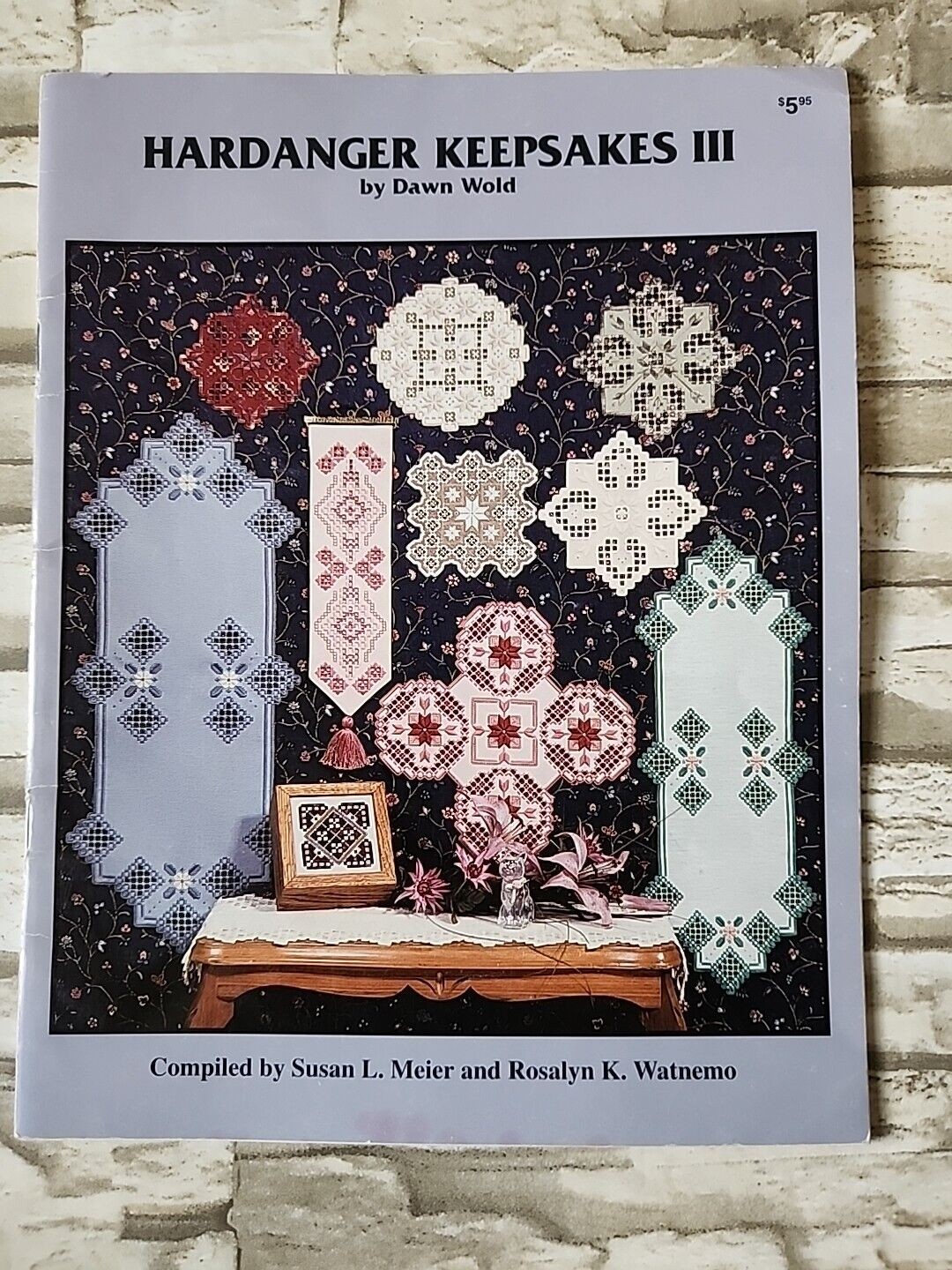 Hardanger Pattern 4 Books Beginner Keepsakes III Kay's Creations Advanced Chart