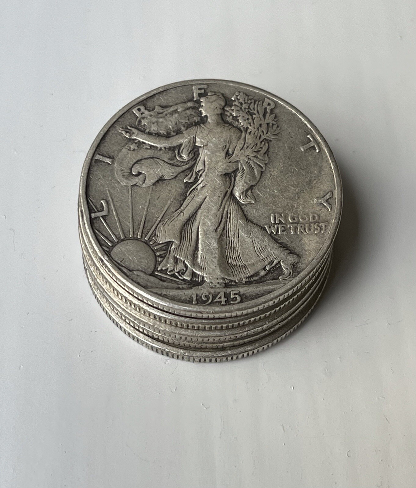 [Lot of 5] Walking Liberty Half Dollar - 90% Silver - Choose How Many Lots of 5!