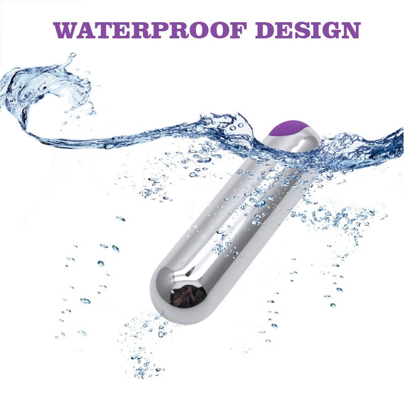 Women Mini Powerful Bullet Shape 10 Speed Vibrating Neck Body Massage Personal