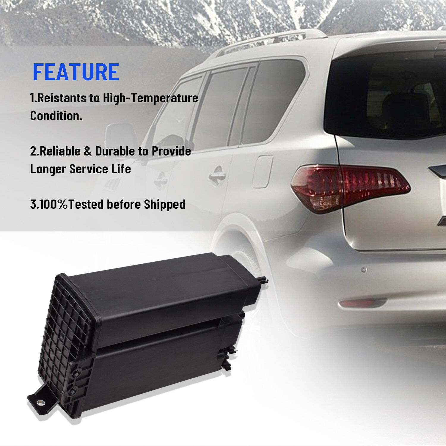 For Nissan Titan NV1500 Emissions Fuel Evap Vapor Charcoal Canister 149507S00A