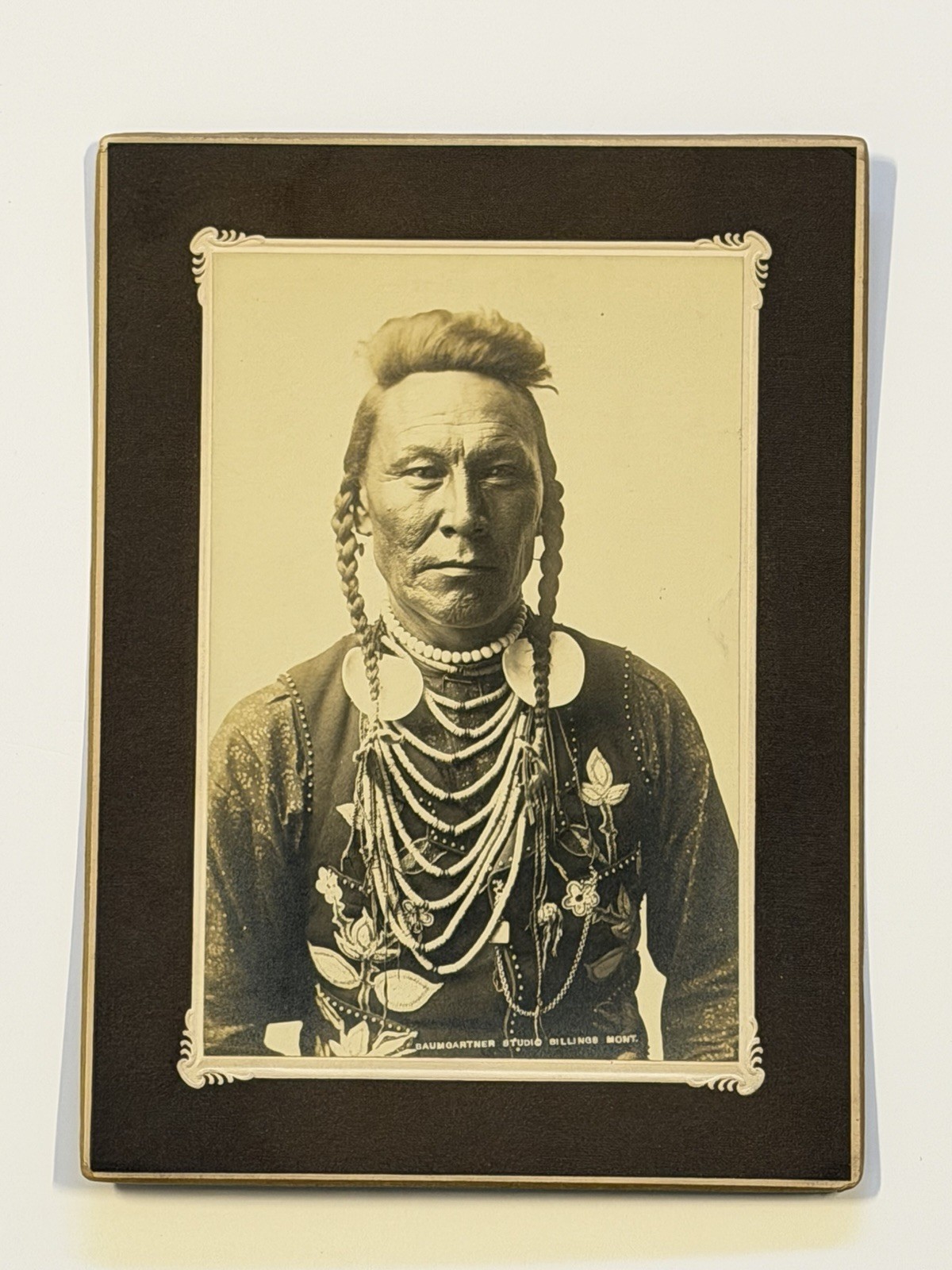 Antique Native American Indian of Crow Nation; Montana; Late 19th Century