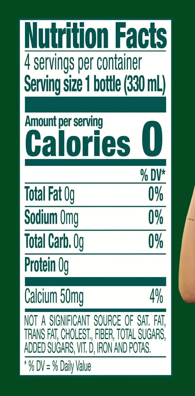 Perrier Natural Mineral Carbonated Water 11 Oz Glass Bottles - Pack of 12