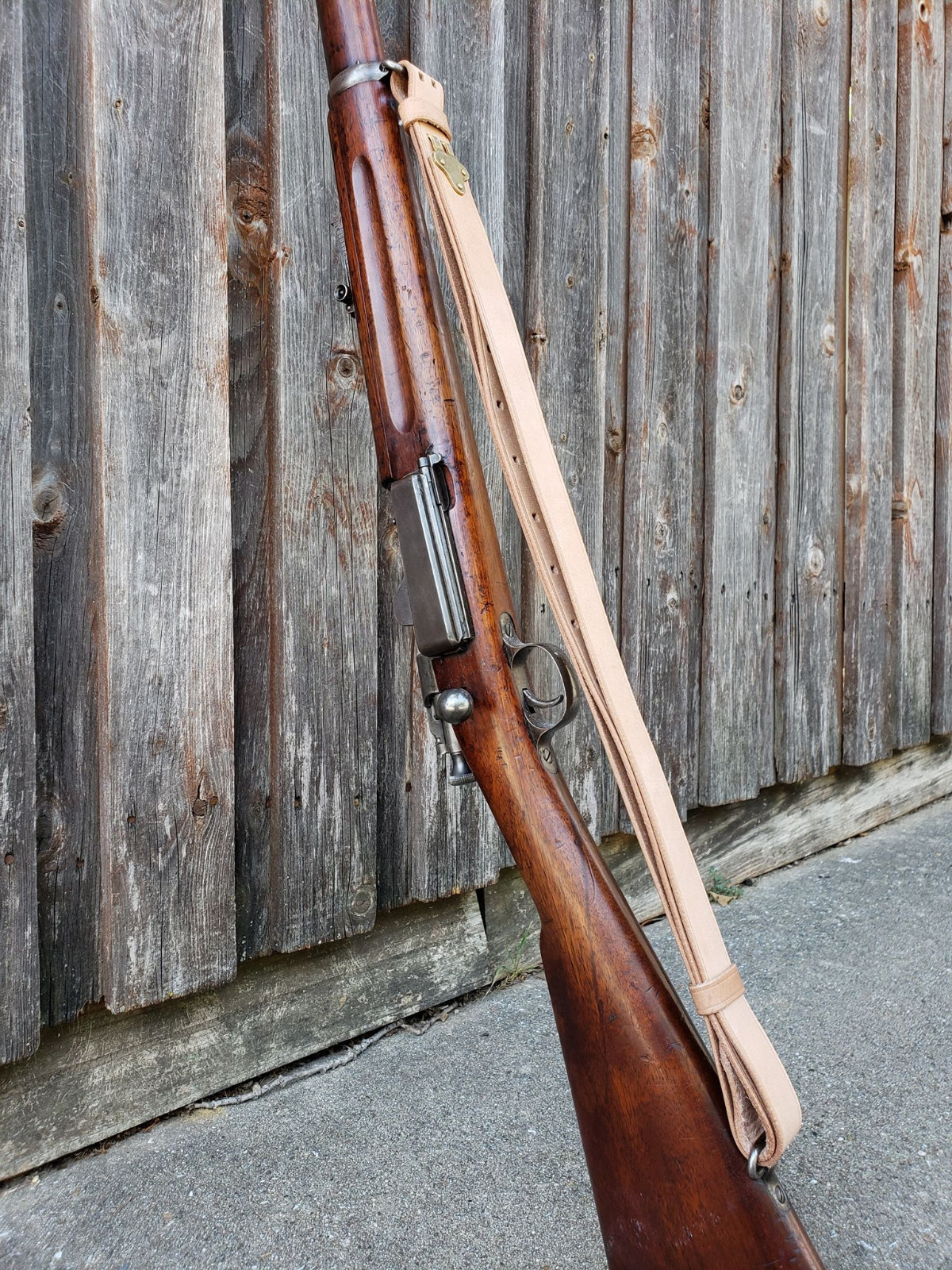 M1887 Leather Sling for .45-70 Springfield and .30-40 Krag Rifles