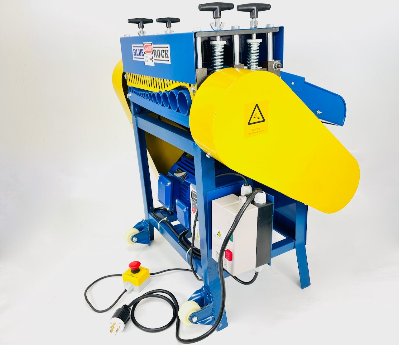 BLUEROCK ® Model 945-VS Variable Speed Wire Stripping Machine Copper Stripper