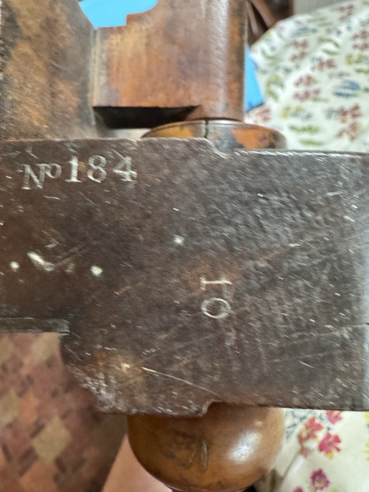 H. Chapin No. 184 Woodworking Plane Antique Original Collectible