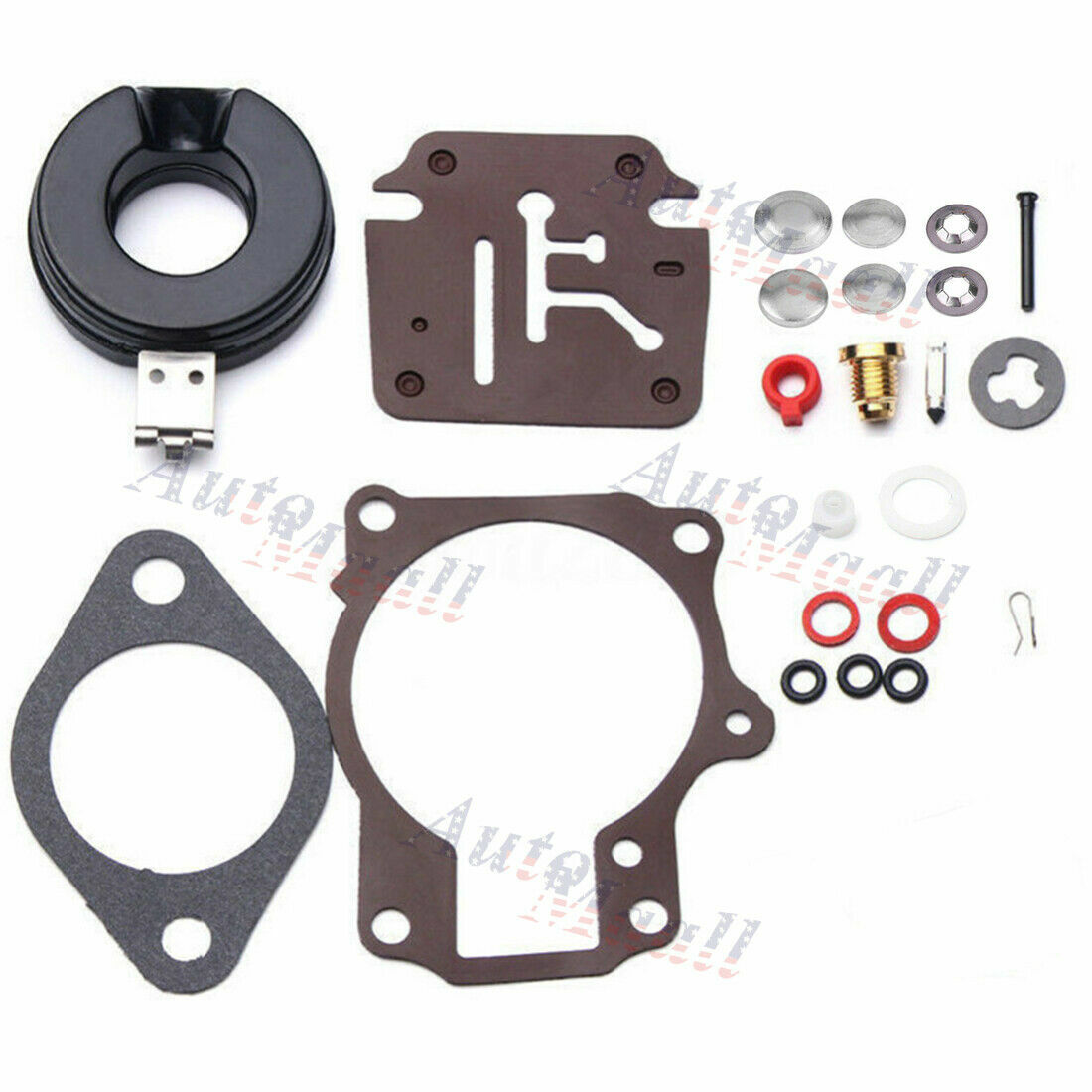 2x Carburetor Rebuild Repair Kit For Johnson Evinrude 35hp 40hp 45hp 48hp 50hp