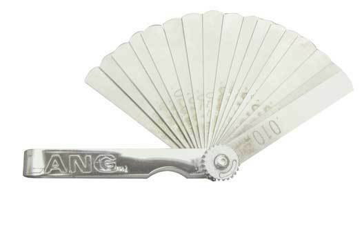 Lang 5pc Master Feeler Gauge Set for Ignition Spark Plugs Valve Tappets etc. USA