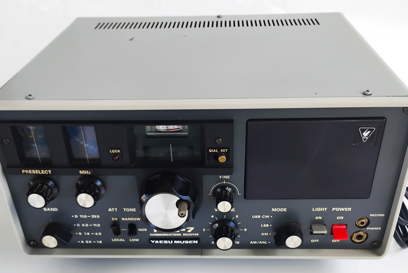 YAESU COMMUNICATIONS RECIEVER FRG-100 Vintage Tested **DEMO VIDEO Included