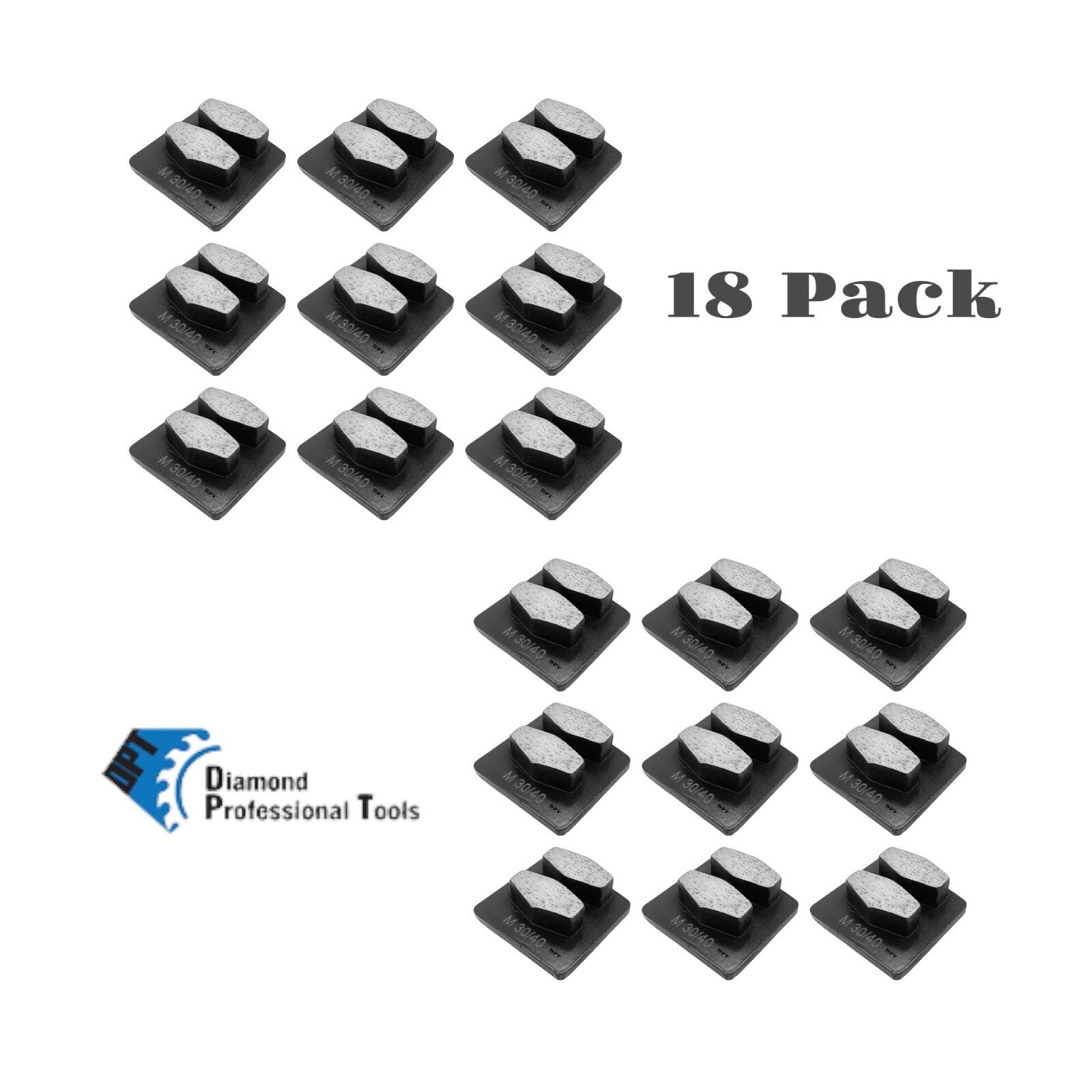 18PK Grinding Disc for Husqvarna PG Series Concrete Grinder Medium Bond 30 Grit