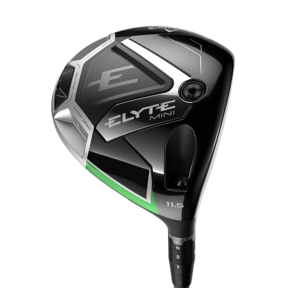 LEFT HANDED CALLAWAY GOLF ELYTE MINI DRIVER 13.5° GRAPHITE 6.0 STANDARD