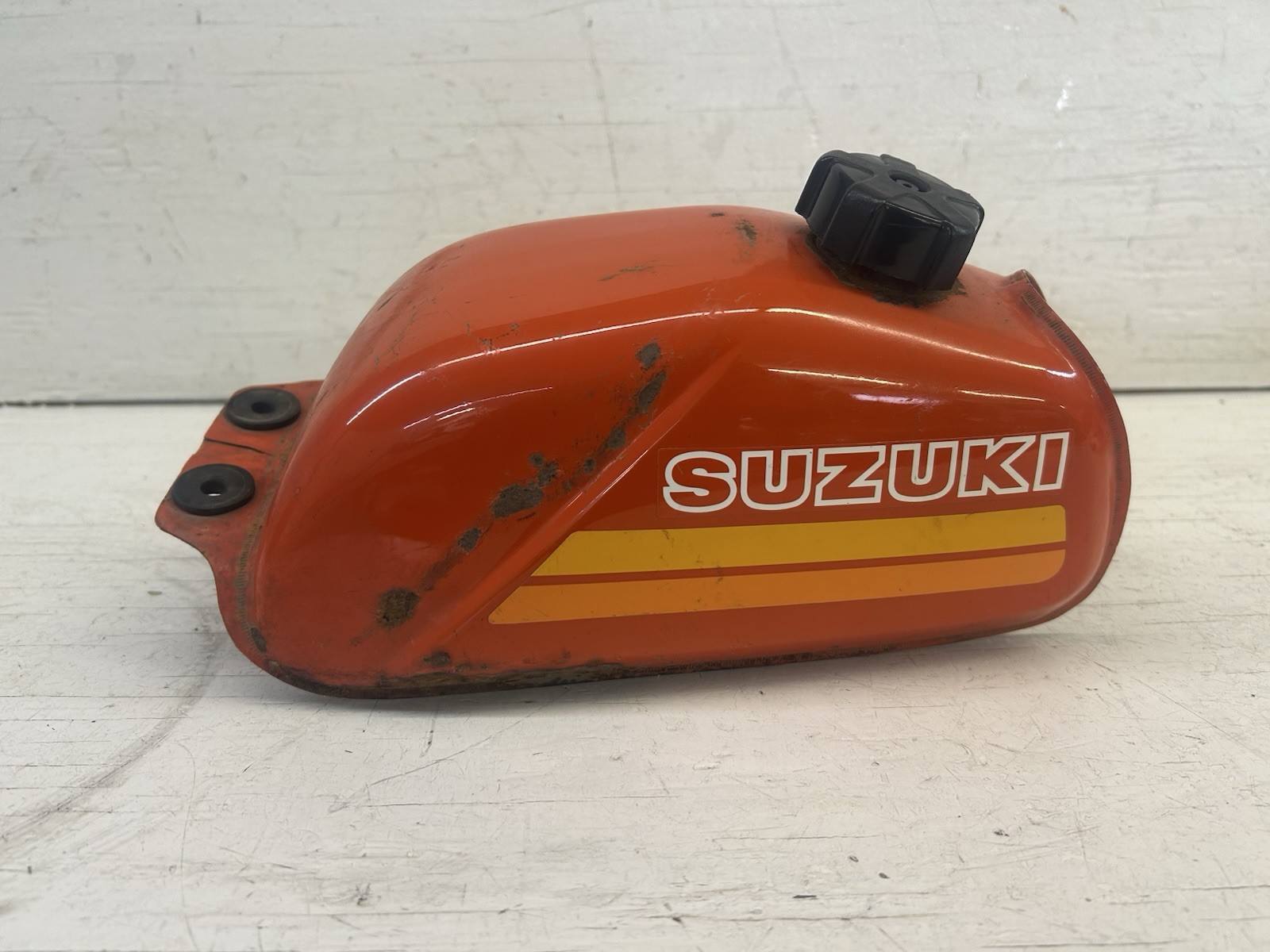 1984 Suzuki LT 50 used Gas Fuel Tank Rusty ^^^