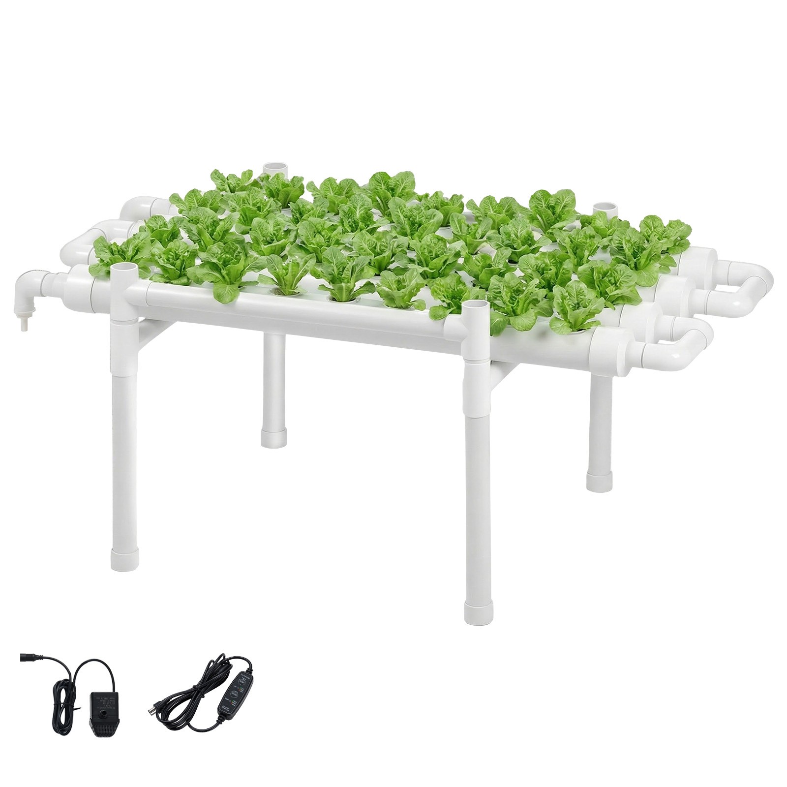 Uimoso Hydroponic Site Grow Kit 36 Planting Sites 1 Layer Hydroponics System