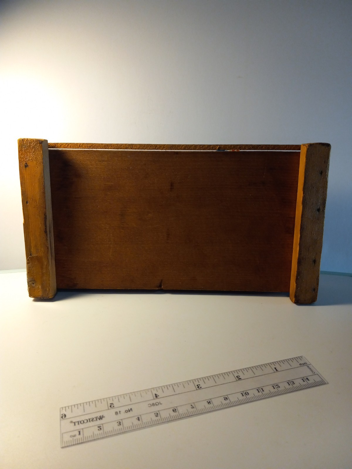 Antique Wood Cheese Box Philadelphia Cream Cheese