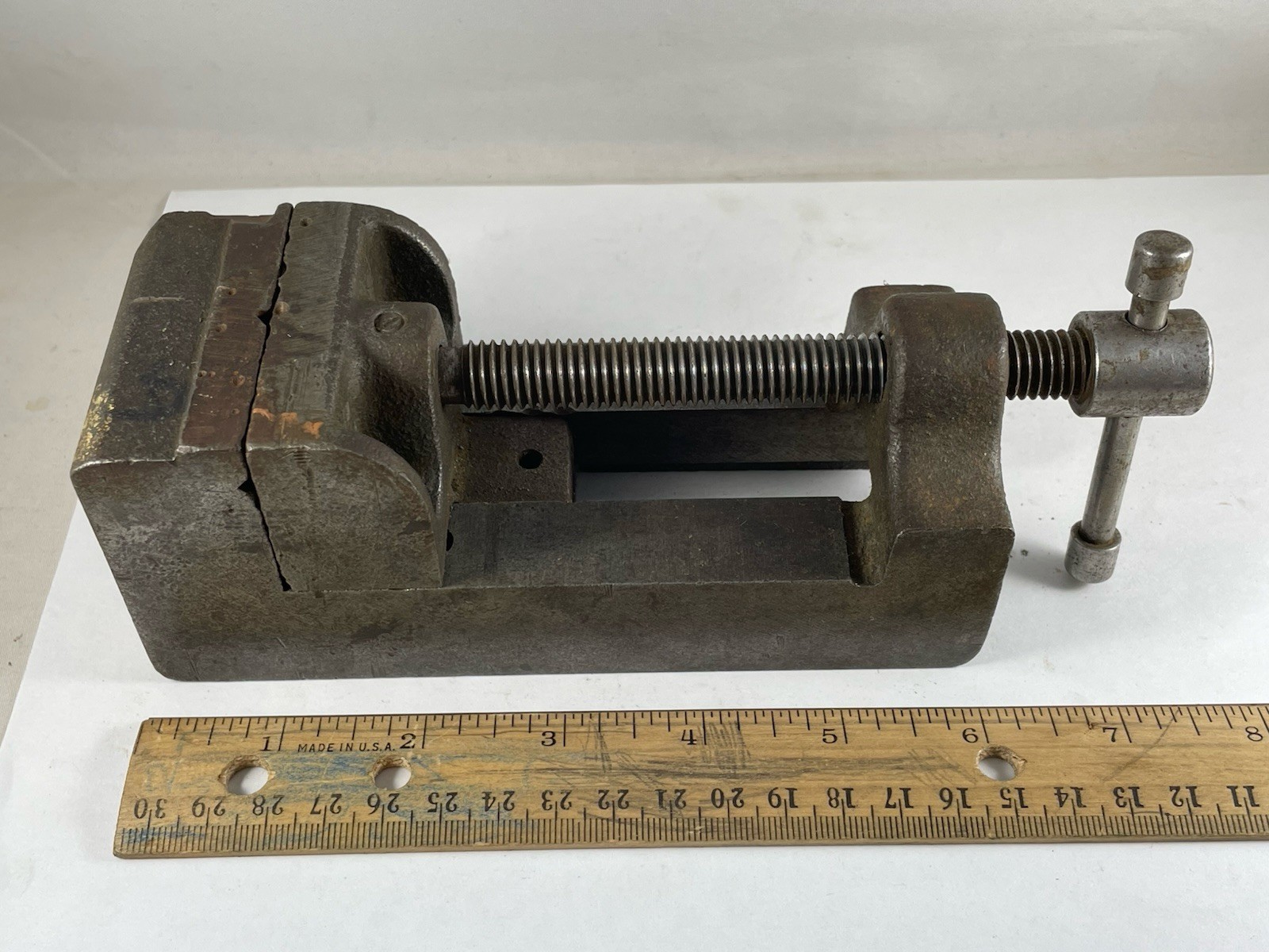 Vintage Palmgren Drill Press Vise Machinist Tool No. 10 Made In The USA