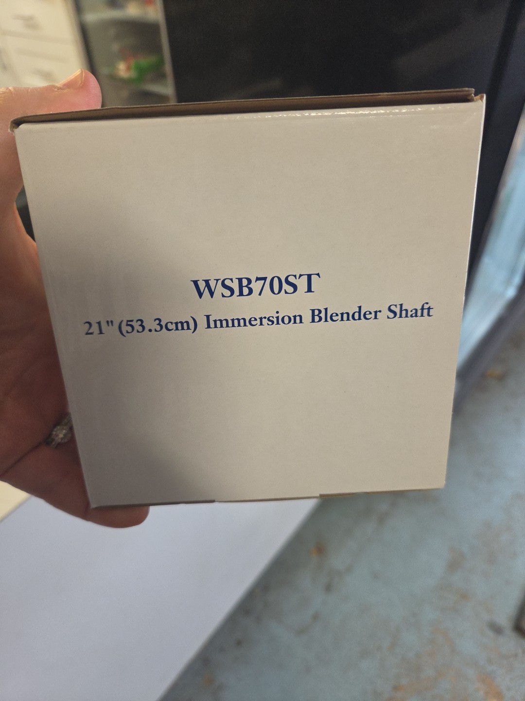 Wearing Commercial 21" (53.3cm) Immersion Blender Shaft