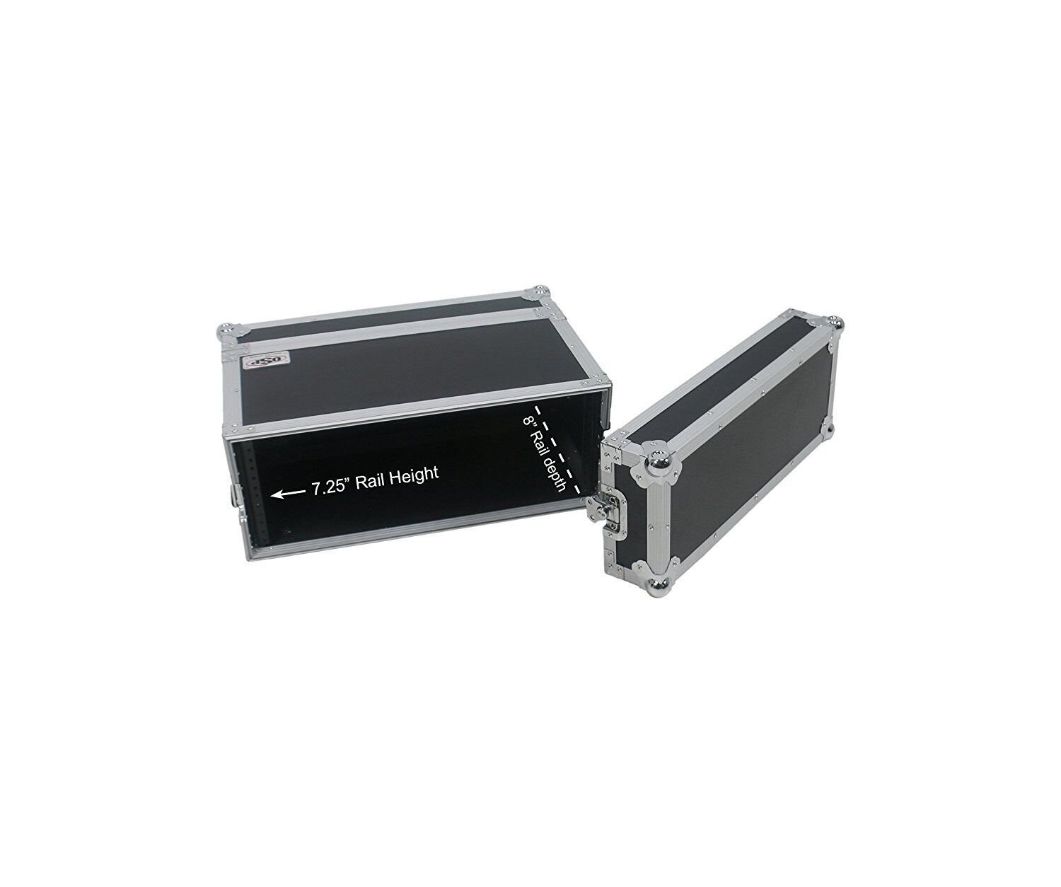 OSP Cases | ATA Road Case | 4-Space Effects Rack | 10" Deep | RC4U-10