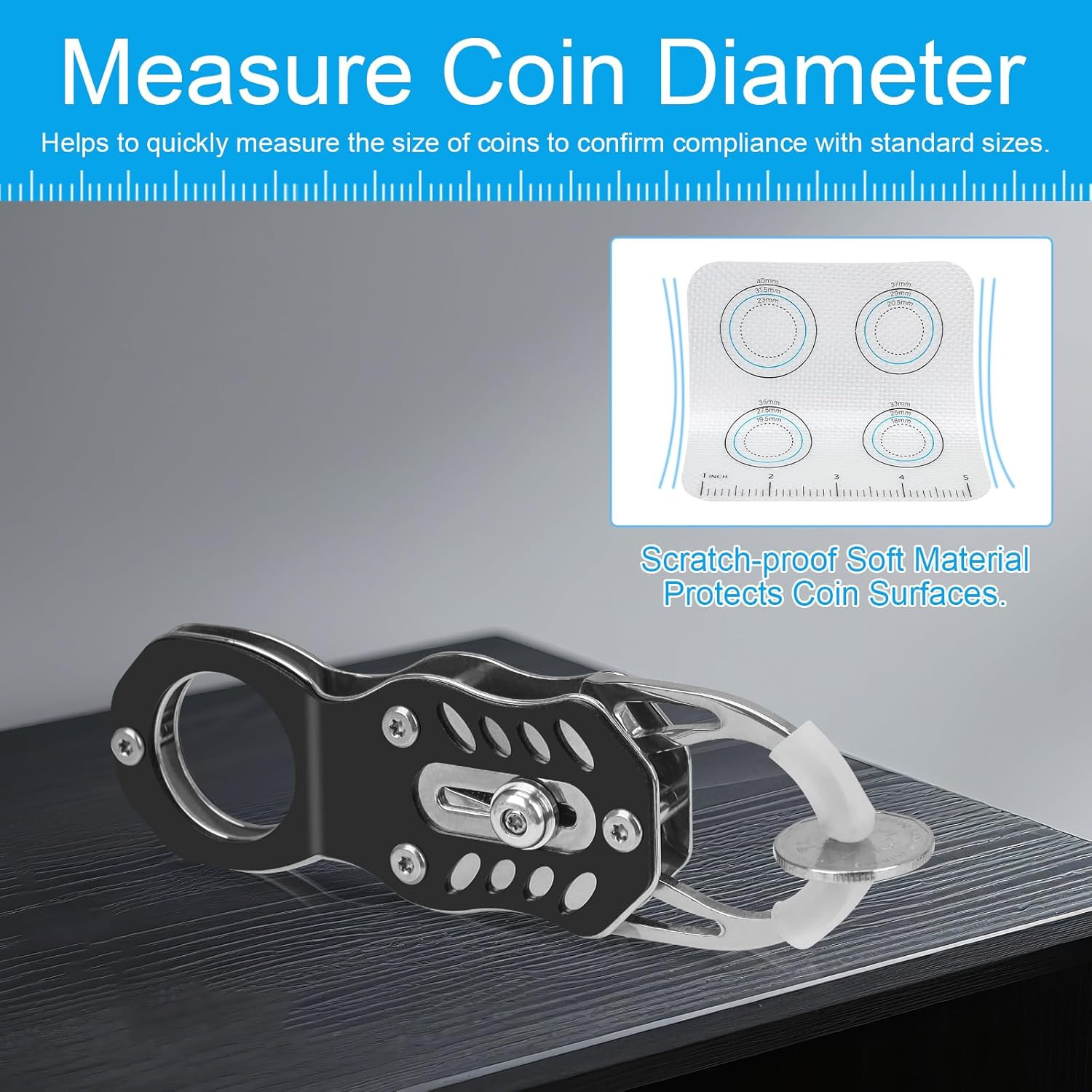 The Pocket Coin Ping pinger Tester Kit, Gold & Silver Coin Ping Testing- Coin Va