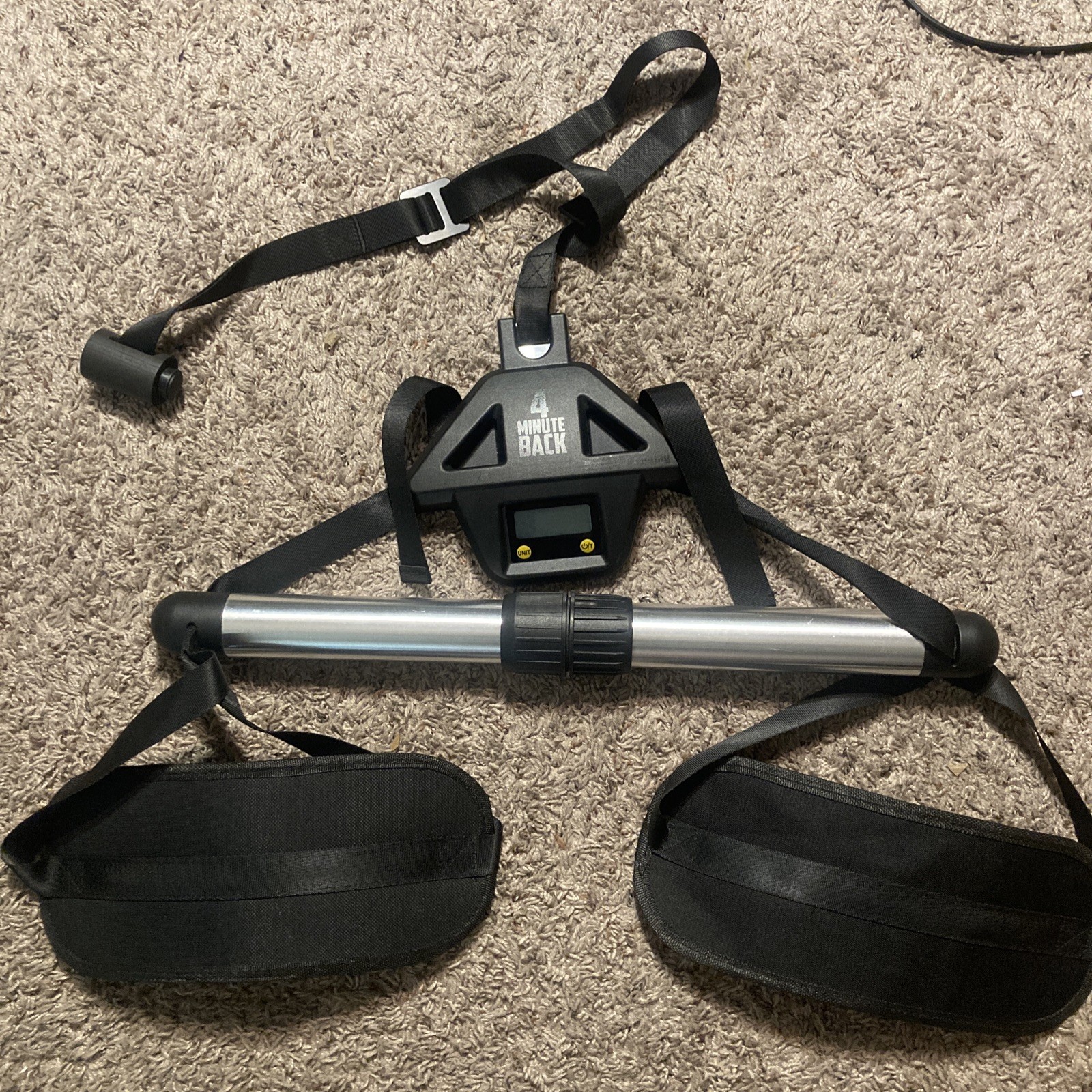 4 Minute Back Relief: Portable Decompression Device, Spinal & Lower Back.