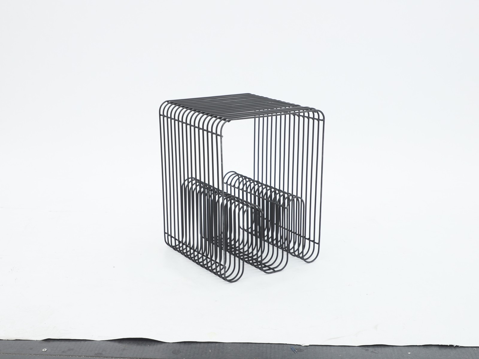 Black Nightstand Bedside Table Bedroom End Side Table 32*32*41cm