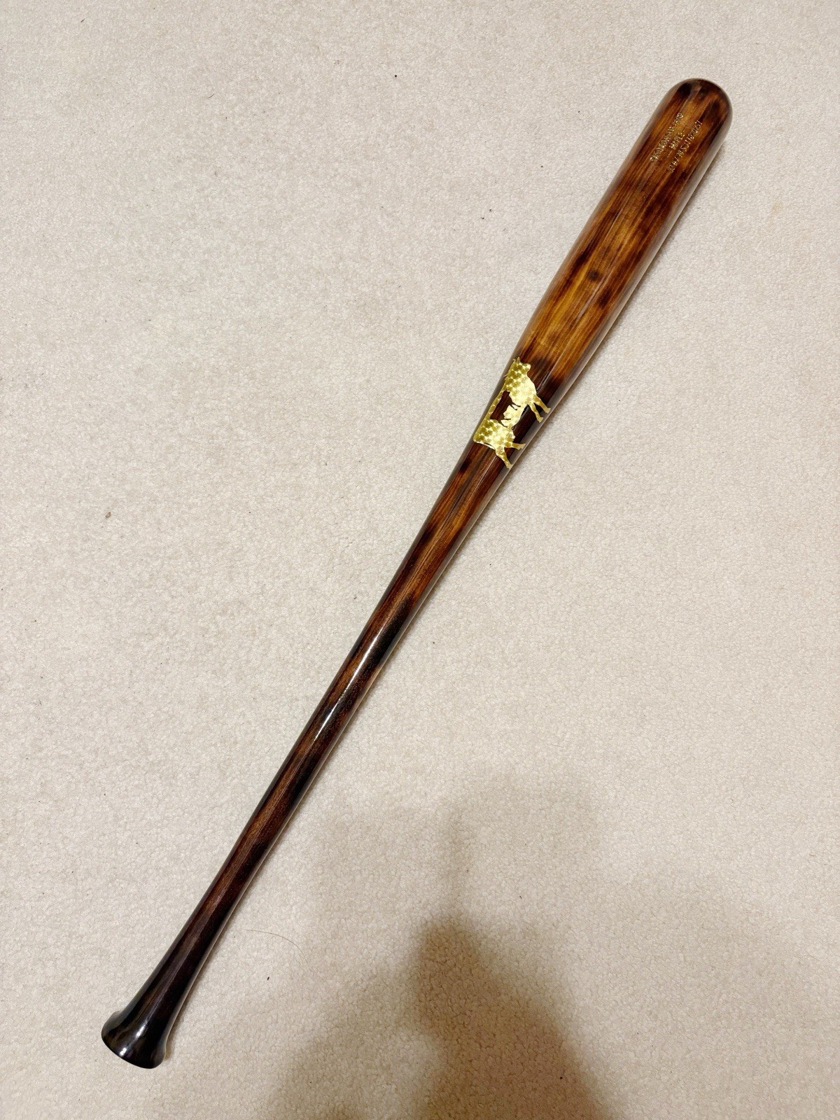 Hybrid Handle Maple Wood Baseball Bat 33in 30.5oz. Full Tapered Flame Treated