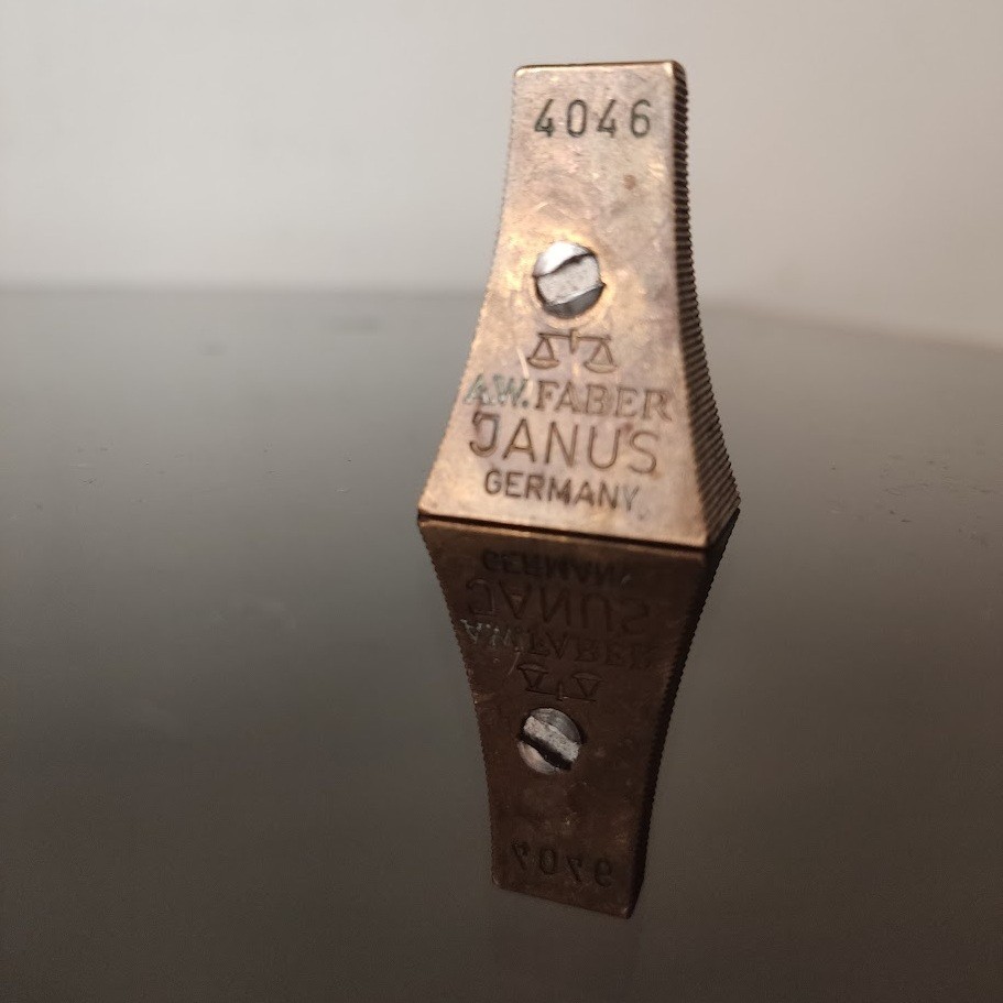 Lot of 4 Vintage German Pencil Sharpener A. W. Faber-Castell Janus Germany