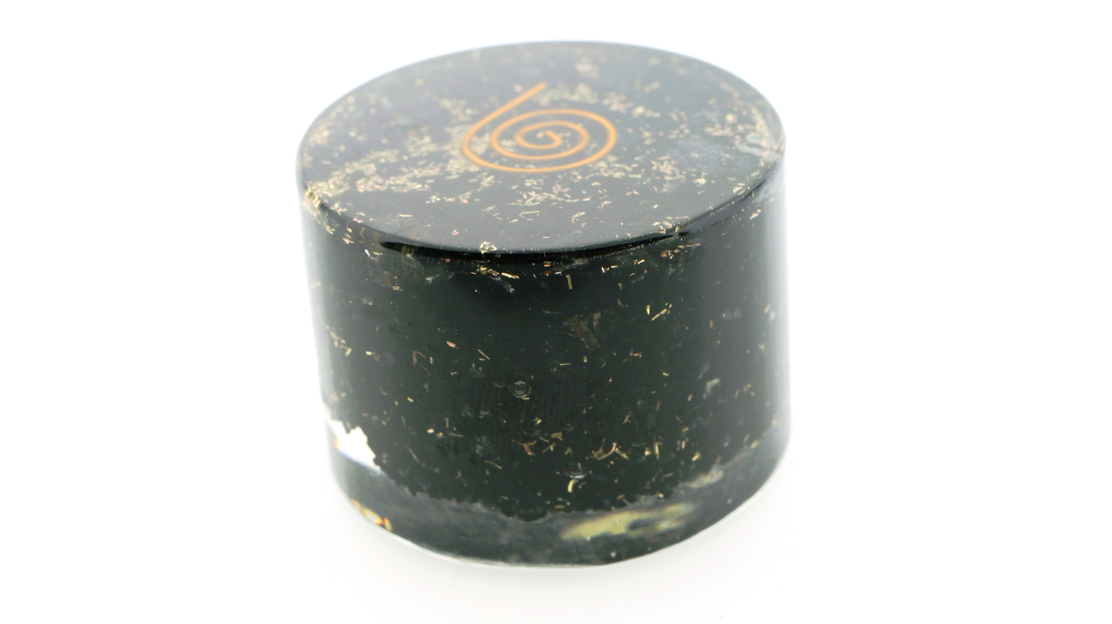 Black Tourmaline Orgone Tower Buster Energy Generator EMF Protection 1.75"