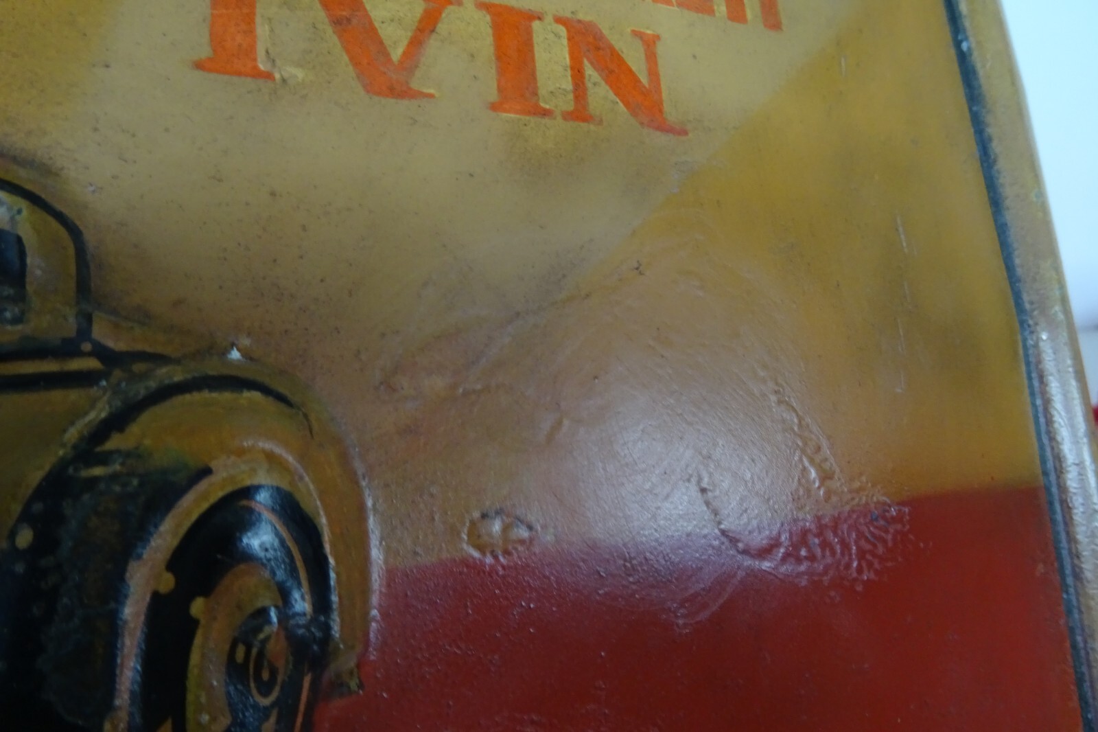 IVIN paint sign Fiat Alfa Romeo Isotta Fraschini 1930s