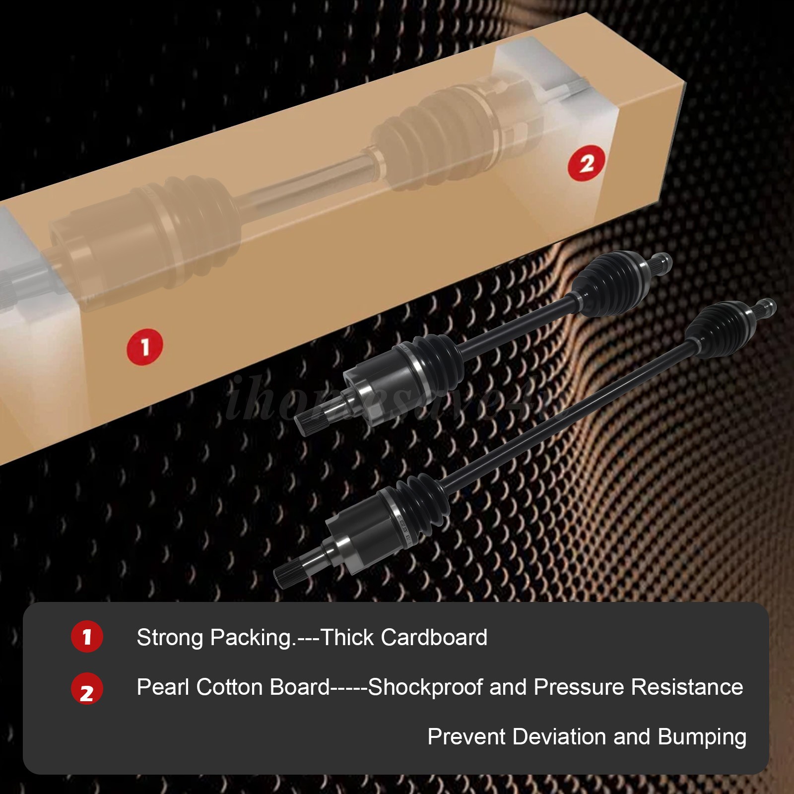 Pair Front CV Axle Shaft Set For 2006 2007 2008 2009 2010-2015 Honda Civic FWD