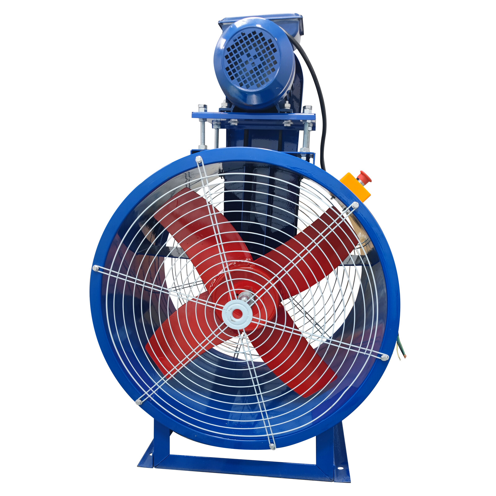 24'' Tube Axial Fan Pipe Spray Booth Paint Fumes Blower Exhaust Axial Fan 220V