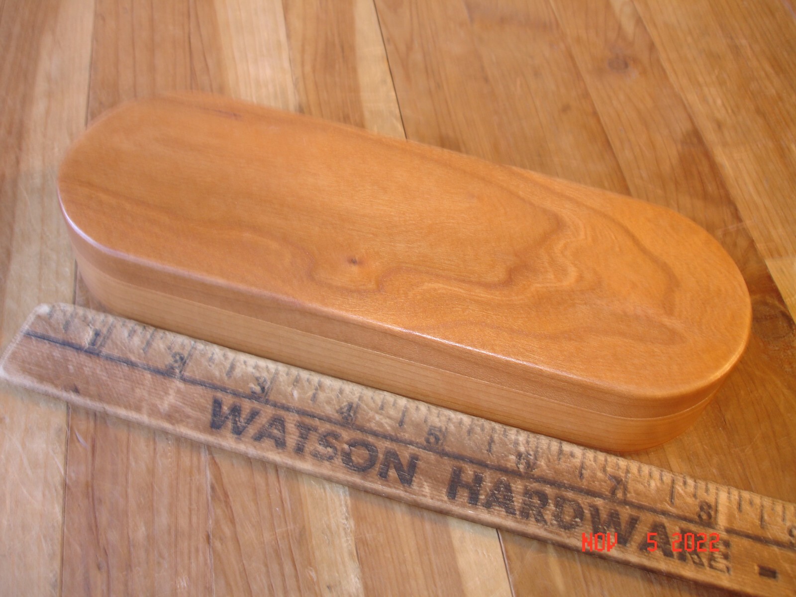 NEW BUCK KNIVES 196 MINI ALPHA HUNTER KNIFE DISPLAY BOX CASE BLACK FELT LINER