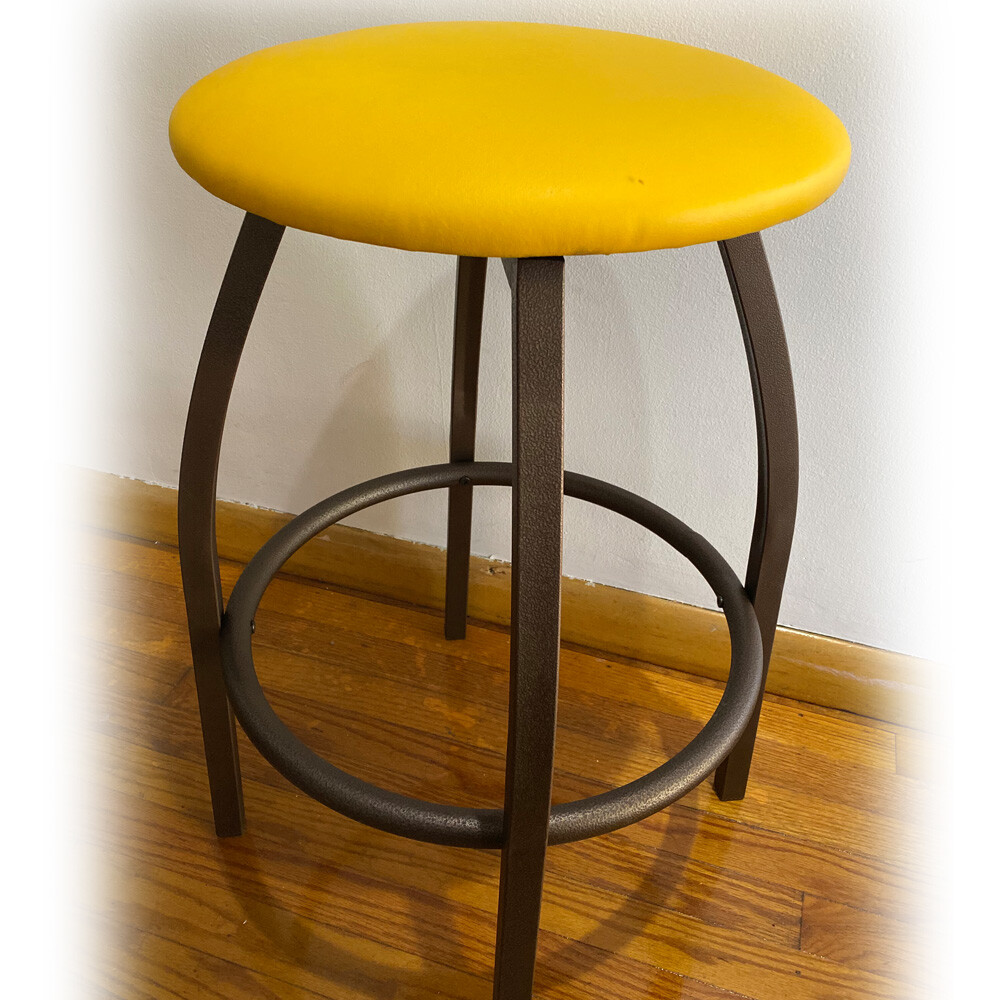 Empress Backless Barstool - Bronze
