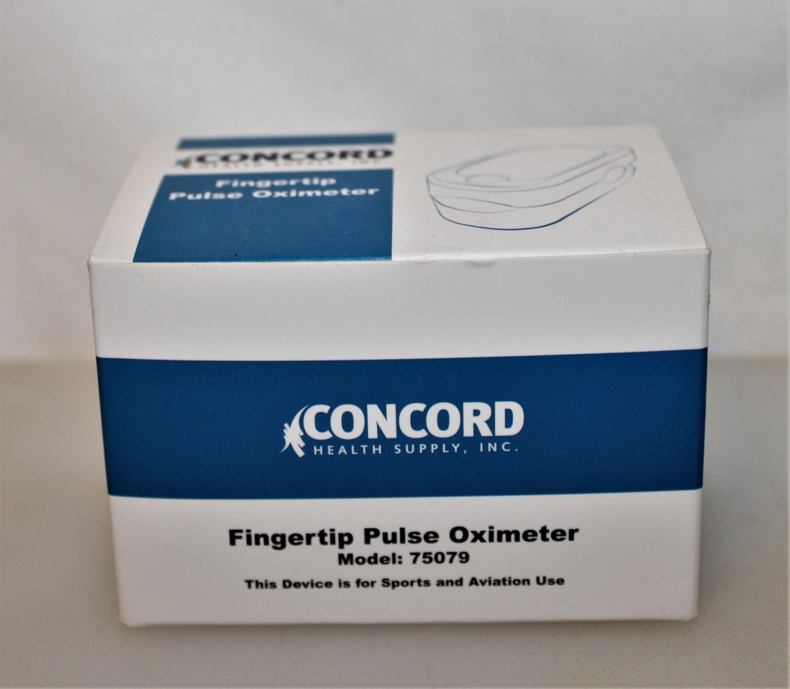 New In Box Concord Fingertip Pulse Oximeter Model 75079