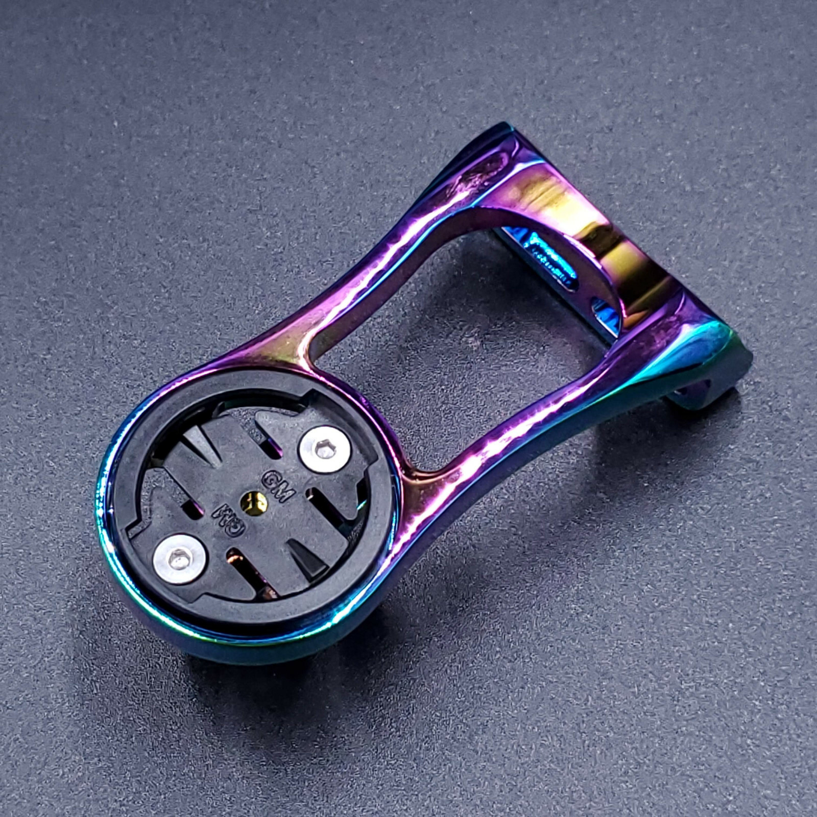 Out Front Stem Mount Cycling Computer - Garmin Wahoo Cateye GoPro GPS Rainbow