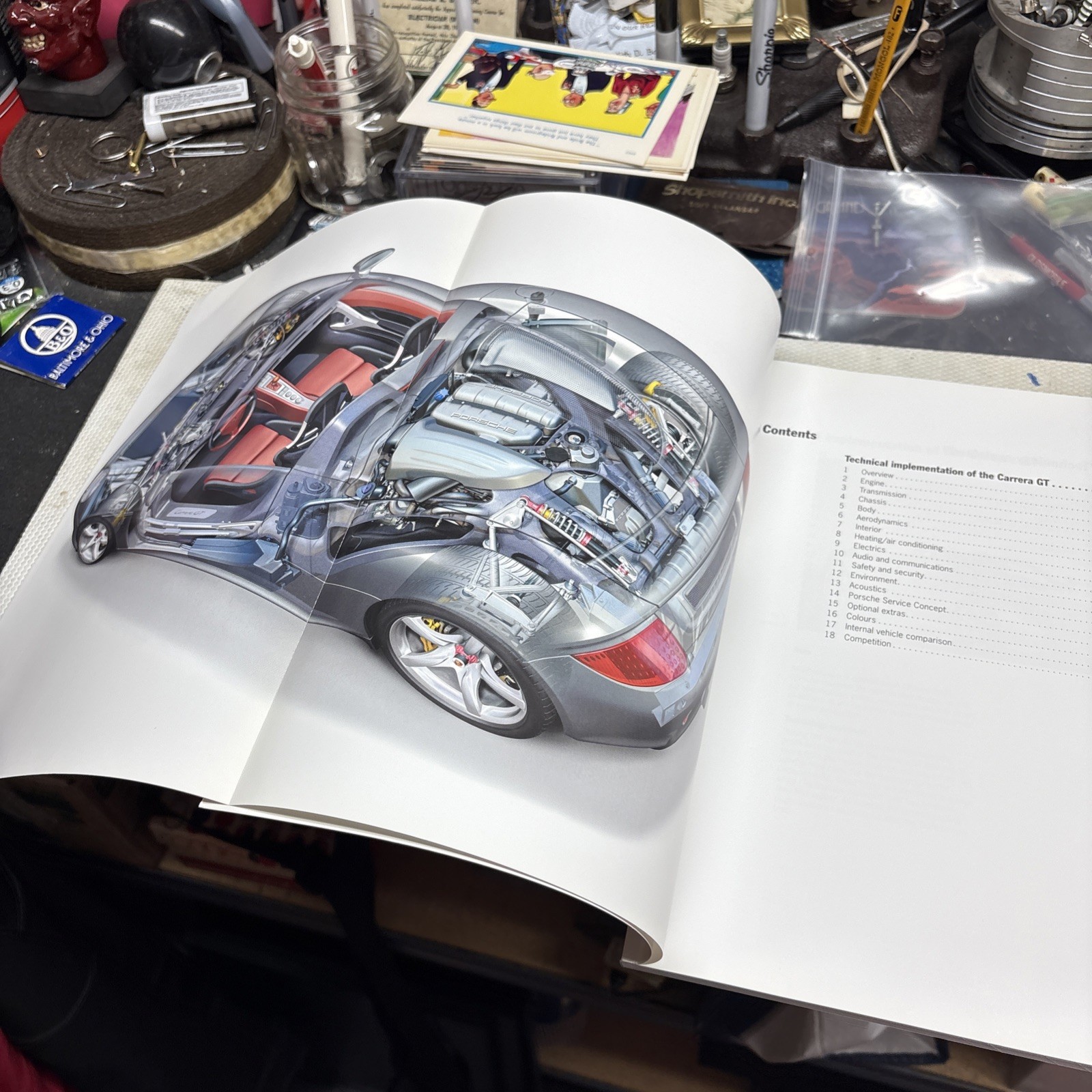 Porsche Carrera GT Product Information Brochure 2003 - Rare