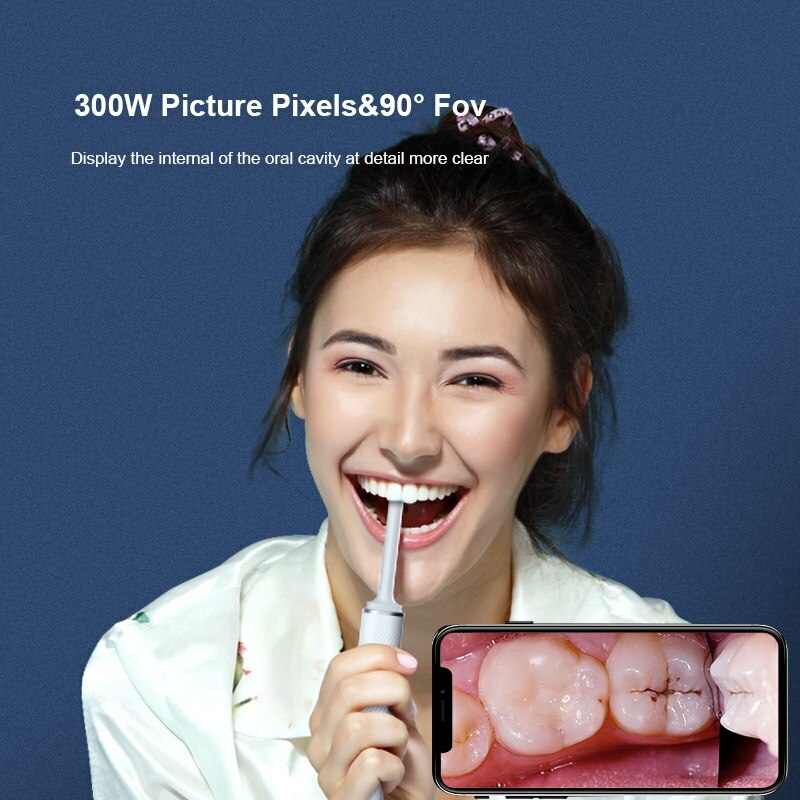 8pcs Led Light 3MP Dental Oral Camera Wireless Dental Intraoral Camera
