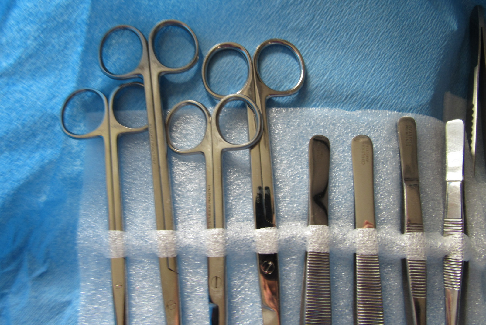 Centurion Trauma Trach Tray Kit MNS10110 Lot of New Pakistan Instruments SEALED