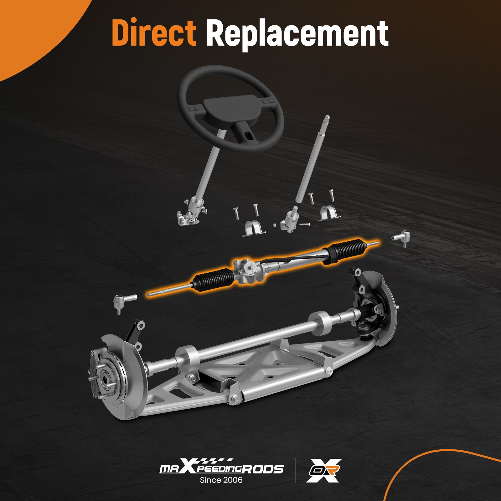 Power Steering Rack & Pinion for Lexus RX330/RX350 2004-2009 4550309270