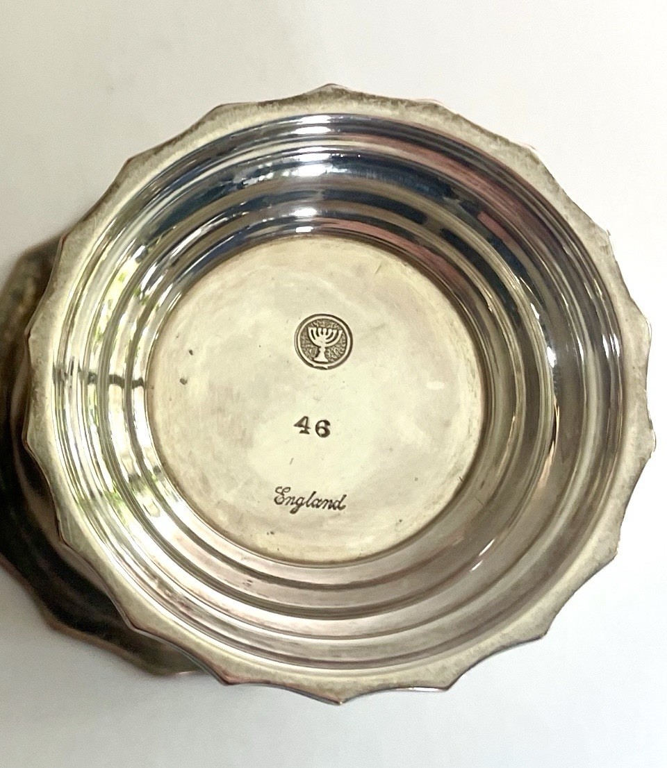 Antique Pair Barker Ellis Dolphin Compotes English Silver Plate Victorian