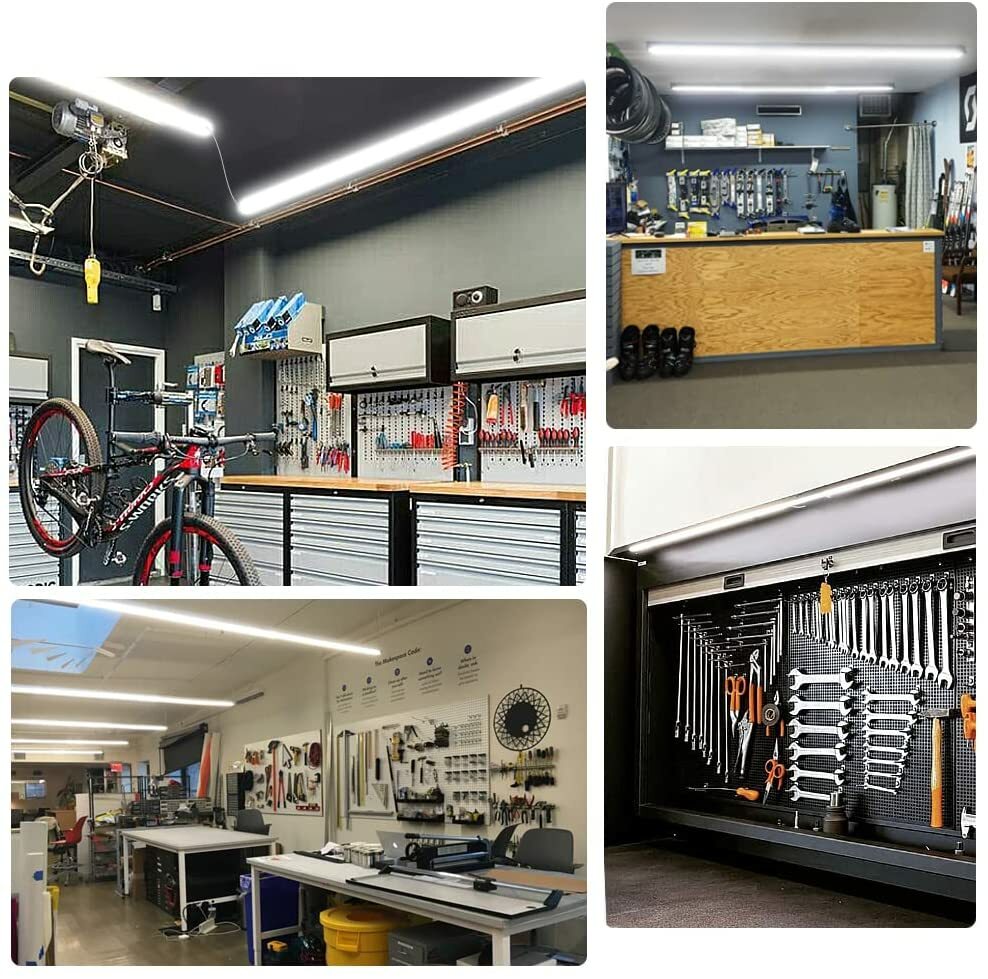 2FT 4FT 5FT 6FT 8FT LED Shop Light Fixture T8 LED Tube Lights 14W~120W LED Bulbs