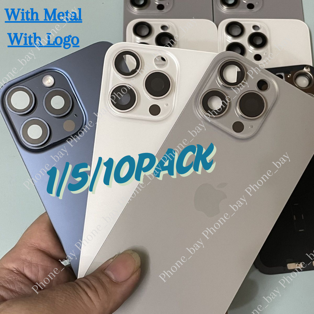 Replacement Rear Back Glass Big Hole For iPhone 14/14 Plus /15/Pro Max Cover Lot