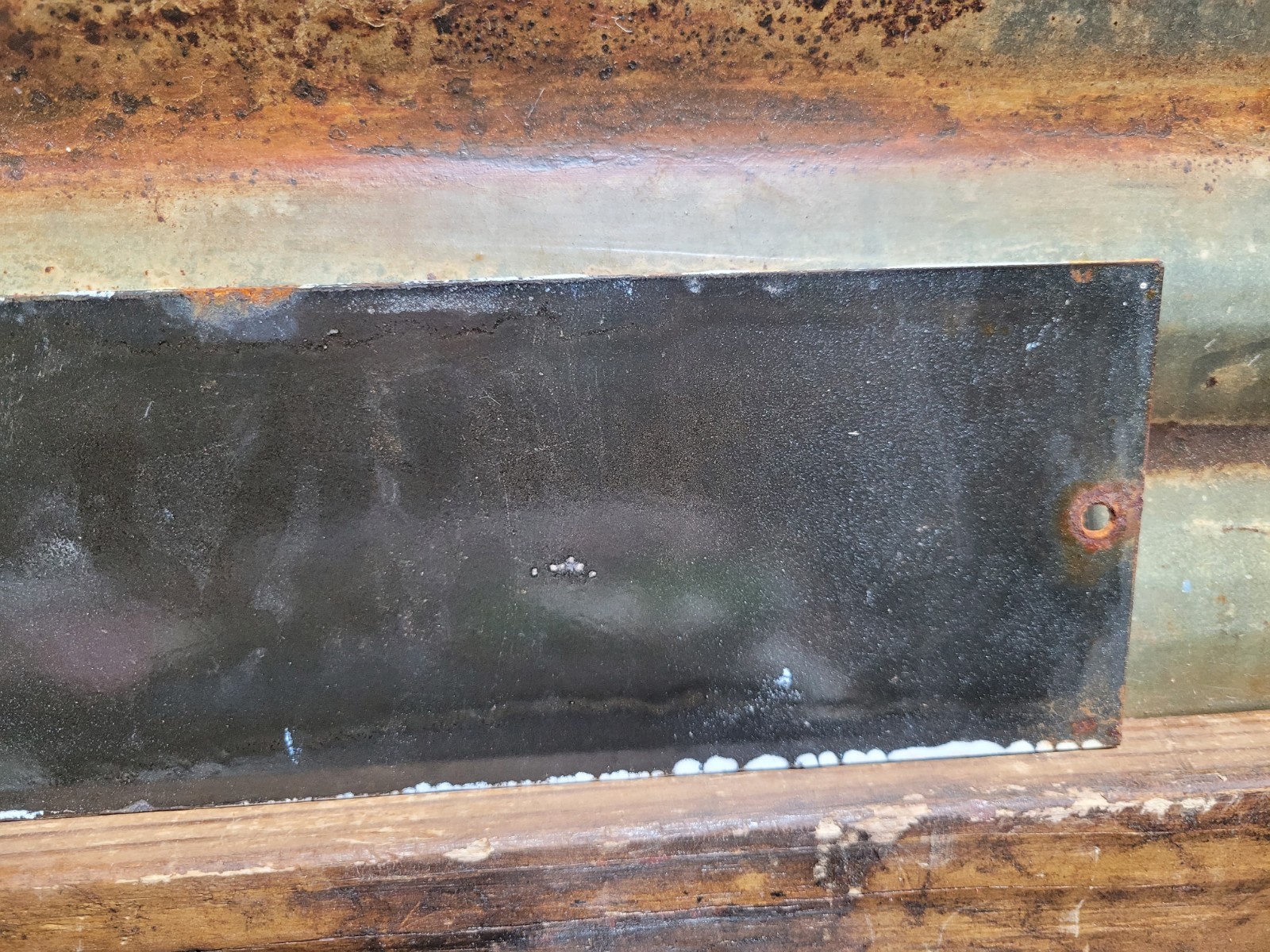 VINTAGE ORANGE CRUSH PORCELAIN SIGN OLD COLA SODA POP DRINK BEVERAGE BOTTLE SHOP