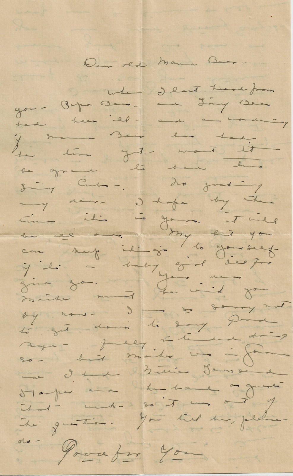 1913 Letter from Santa Rosa, CA (?) to El Paso, TX