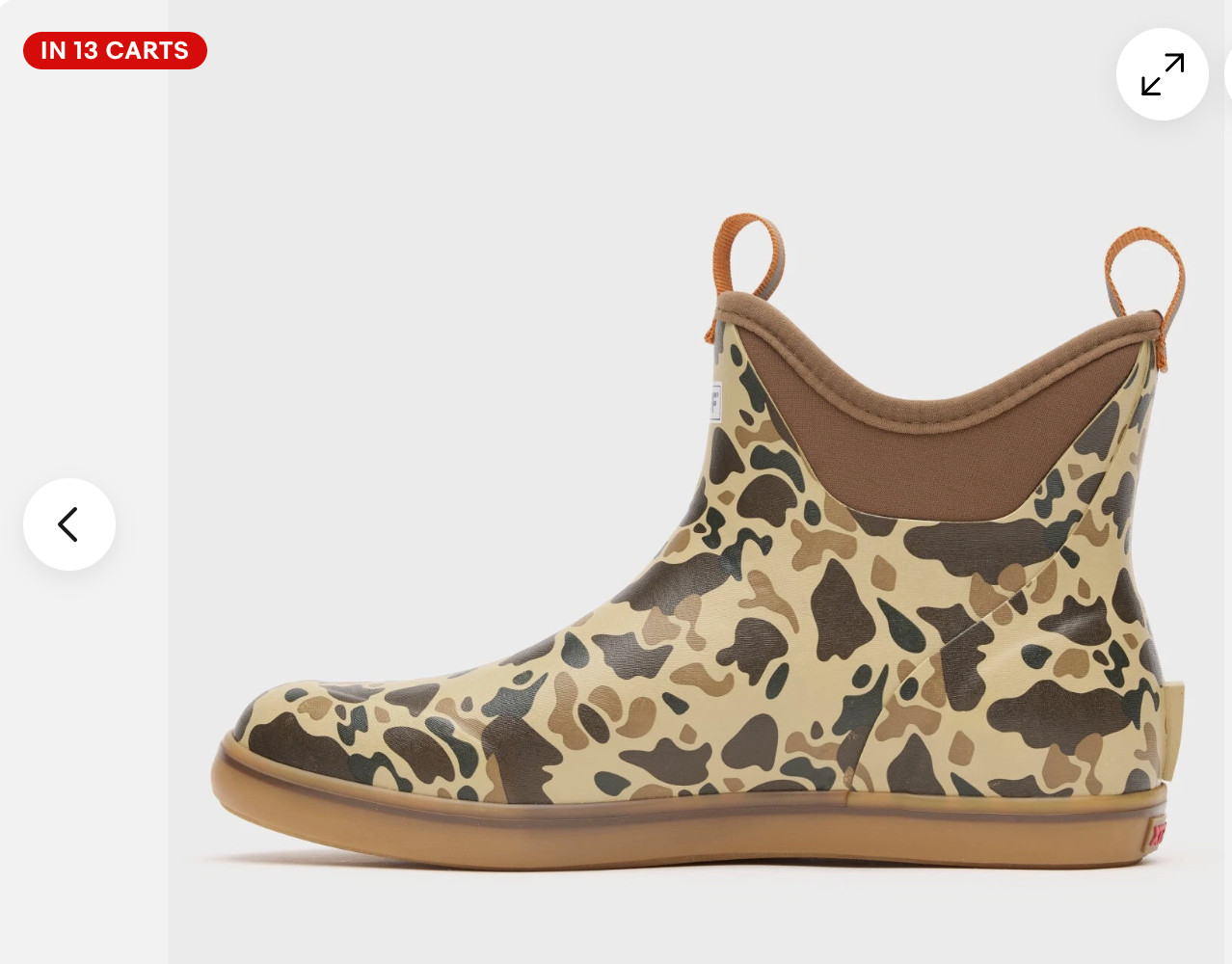 XTRATUF Men's Ankle Deck Camo Boots XMAB-DCAM Camo