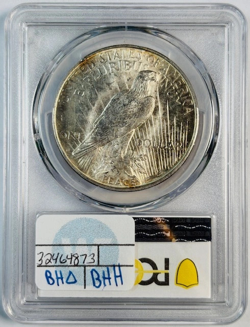 1922 D Peace Dollar PCGS MS-62